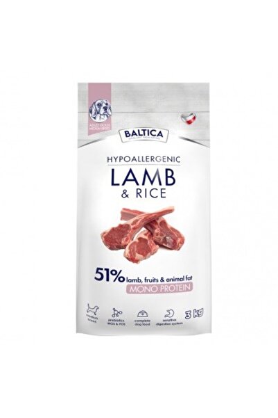 Baltica NUTRACEUTIC Hipoalergenic Carne de miel și orez M 3kg