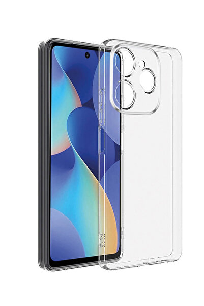 General Mobile ERA 30 / 30 PRO (G518/G519) Uyumlu Kılıf Şeffaf Silikon Kamera...