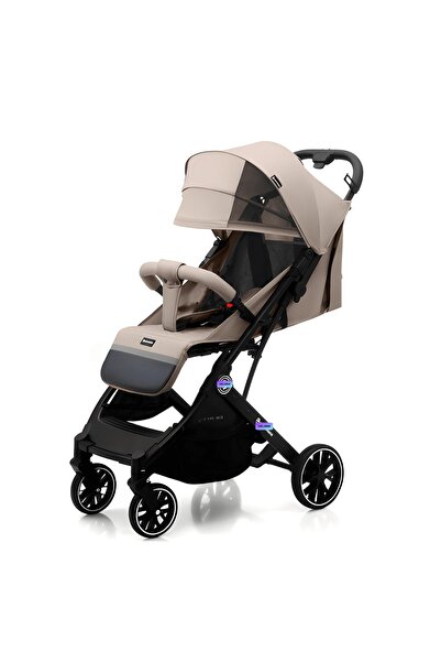 Velaris Cărucior Urban Beige Luna – Pliere rapidă și confort ergonomic
