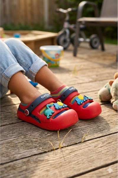 SEZ AYAKKABI Orthopedic Sole Flexible Lightweight Children's Sandals