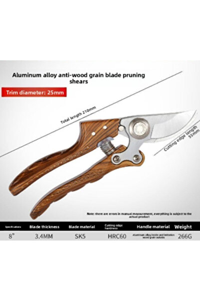 Choice Orange Imported From Japan, SK5 Steel Garden Large Special Pruning She...
