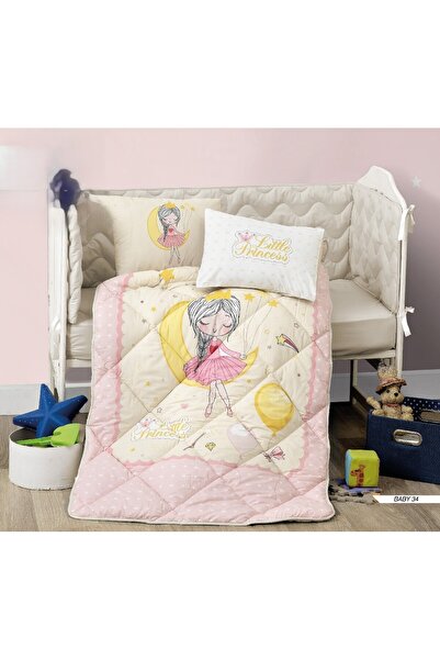 NAJMA Baby Bedspread Artificial Haajar Turkish 100% Cotton 95X145