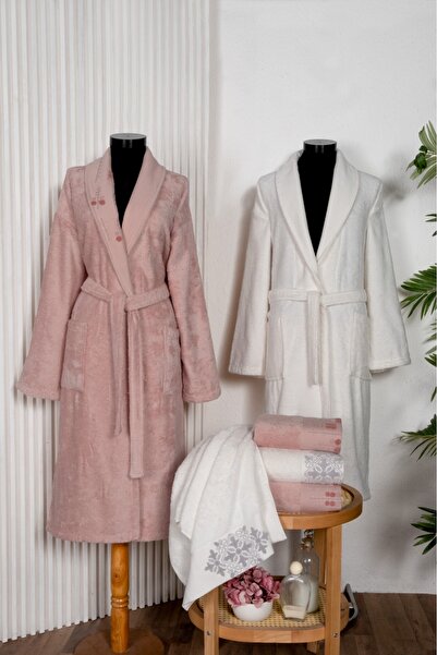 Fiesta Tekstil Victoria Bambu 6 Piece Bathrobe Set