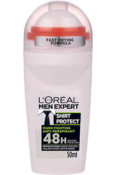 PARİS Men Expert Shirt Protect 48H Roll On Anti-Perspirant Deodorant 50ml