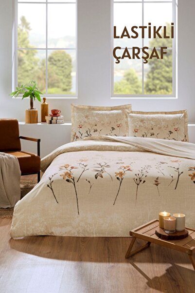 Özdilek Ramas Secas Sheet Elastic Double Duvet Cover Set