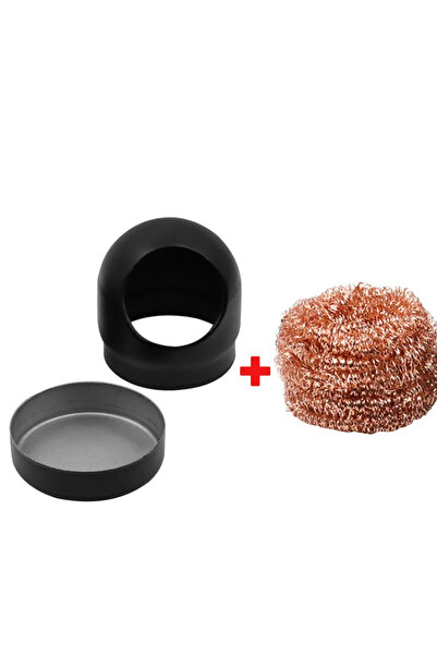 choice2 black and Sponger x1 Soldering Iron Tip Cleaner Desoldering Cleaning ...