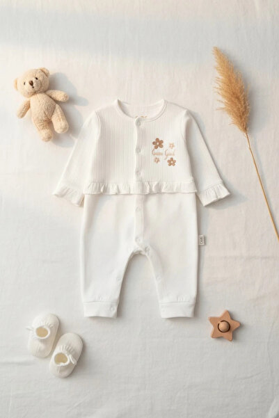 The Nest Kids Veloura Nest Organic Baby Jumpsuit Without Booties