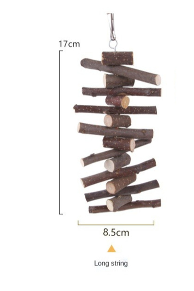 Choice as picture 17cm string Natural Small Pet Chew Toys for Rabbit, Guinea ...