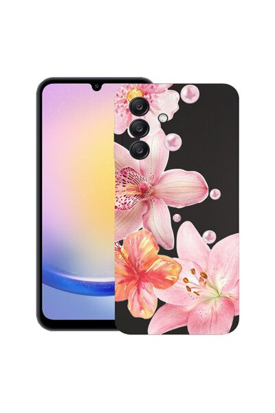 bestcase ¬Æ Husa TPU Ultra Slim compatibila cu Samsung Galaxy A34 5G, Floral ...