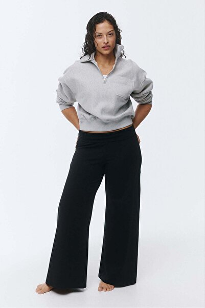H&M Flared jersey trousers