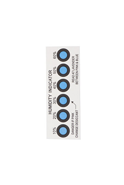 Choice White Humidity Indicator Card For Testing Humidity In Closed Container...