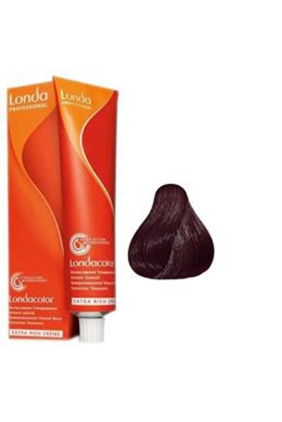 Londa Professional Vopsea Demi-permanenta - nuanta 6/75 blond inchis maro rosu