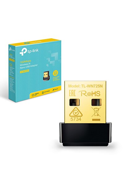 TP-LINK TL-WN725N 150Mbps Wireless N Nano USB Adapter for Desktop and Laptop ...