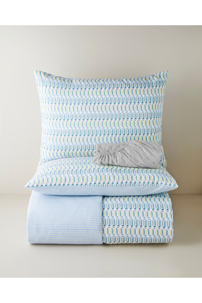 English Home Geo Harmony Kolay Ütülenir Çift Kişilik Nevresim Takımı 200x220 ...