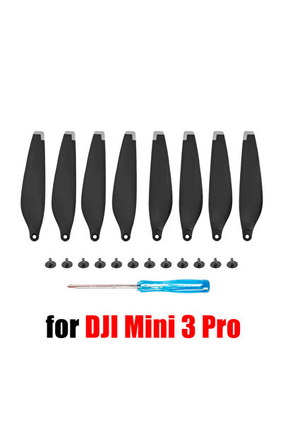 Choice12 Mini 3 Pro Silver 8PCS 6030 Propeller for DJI Mini 3/Mini3 Pro Low N...