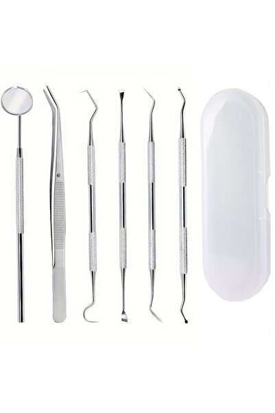 choice2 6PCS A Reusable Portable Dental Oral Care Kit Teeth Cleaning Tools Se...