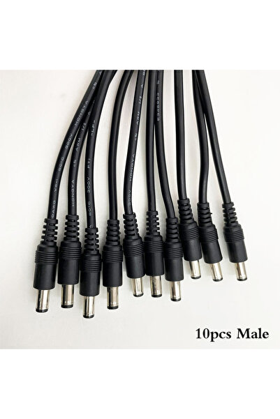 Choice male 10pcs 5.5x2.1 Plug DC male or Female Cable Wire Connector For 352...
