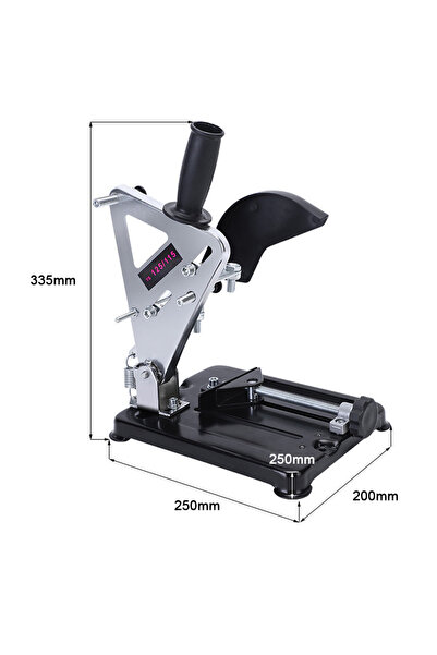 Choice iron Angle Grinder Stand Base Metal Cutting Machine Bracket Holder for...