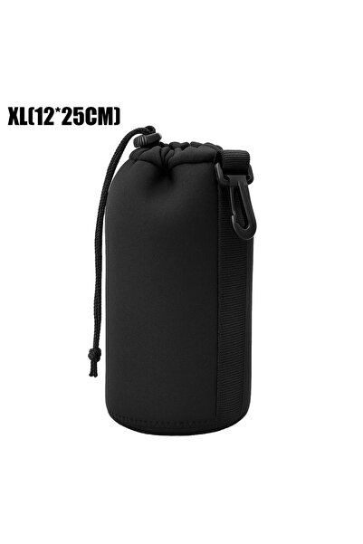 Choice3 XL-1PCS 1/4Pcs Camera Lens Pouch Bag Neoprene Waterproof Soft Video C...