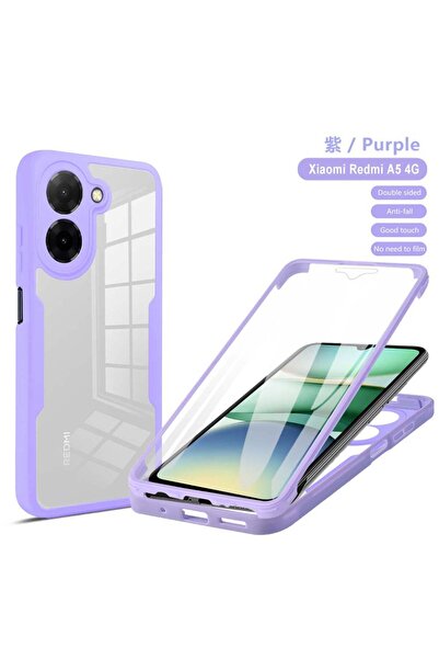 Choice24 Redmi A5 4G (171mm) Purple Case For Redmi A5 15C Global 171mm 360 Do...