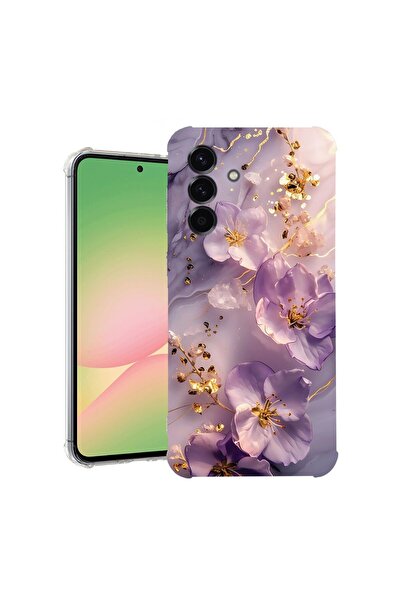 bestcase Husă Antișoc Compatibilă cu Samsung Galaxy A37 5G, Floral - Orhidee ...