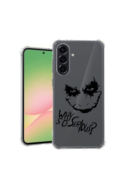 bestcase ¬Æ Husa pentru Samsung Galaxy A56, Anti Shock 1.5MM, Why So Seriuos?...