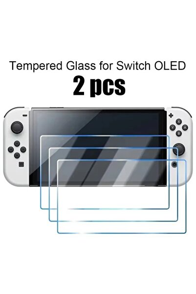 Choice6 قطعتان من الزجاج المقوى لنينتندو سويتش OLED، 1-4 قطع من واقي الشاشة ا...