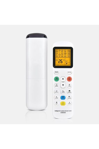 Choice جهاز تحكم عن بعد WHITE X9000 سهل الاستخدام للتحكم الذكي في التكييف، سه...