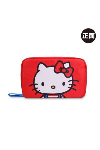 Choice 22x6.5x15cm A Kawaii Hello Kitty Cartoon Folding Bag Travel Storage Ba...