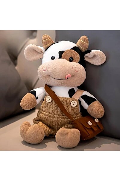 Choice4 FireBrick Hot toys Cute Cow Doll Little Cow Plush Toy Chinese Zodiac ...