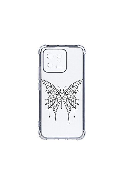 bestcase Αντικραδασμική Θήκη 1.5MM, Συμβατή με Xiaomi 13, Σχέδιο Πεταλούδα, Α...