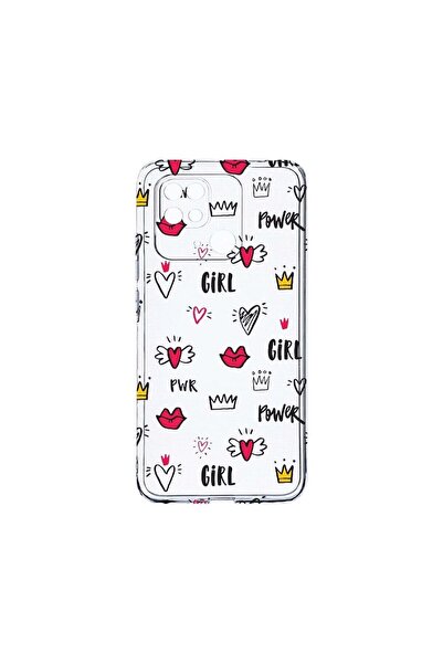 bestcase Прозрачен силиконов калъф 2ММ, Съвместим с Xiaomi Redmi 10C, Girl Po...