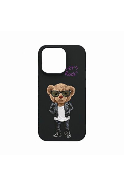 bestcase Θήκη σιλικόνης, Συμβατή με Xiaomi 13, Let's Rock Teddy Bear, Ανθεκτι...