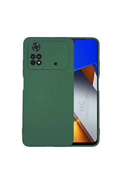 Sonique Θήκη Σιλικόνης My Colors Xiaomi Poco M4 Pro 4G Πράσινο Σκούρο