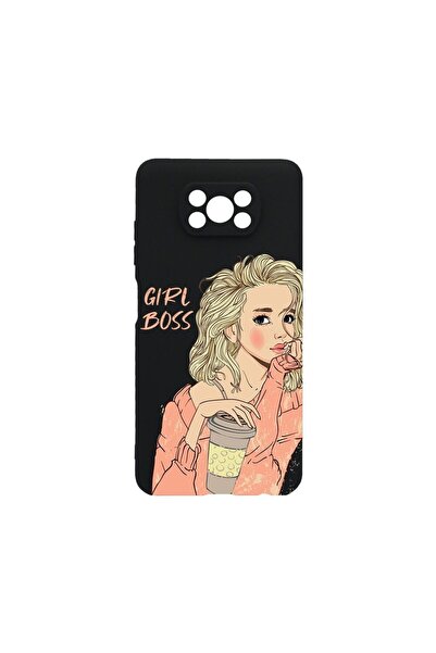 bestcase Λεπτή Θήκη Σιλικόνης 0.8MM, Συμβατή με Xiaomi Poco X3 Pro, Girl Boss...