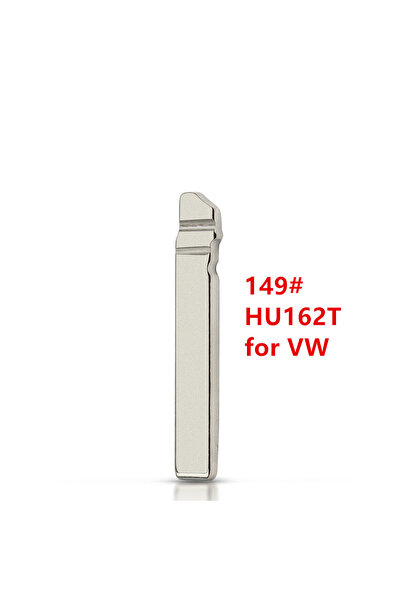 Choice 10pcs 149# HU162T original key blade Flip uncut Car Key Blade For VW