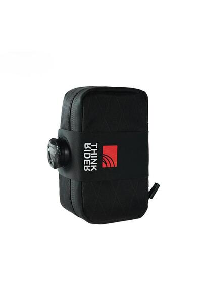 Choice Black 0.5L Mini Reflective Bicycle Saddle Bag Portable MTB Road Bike T...
