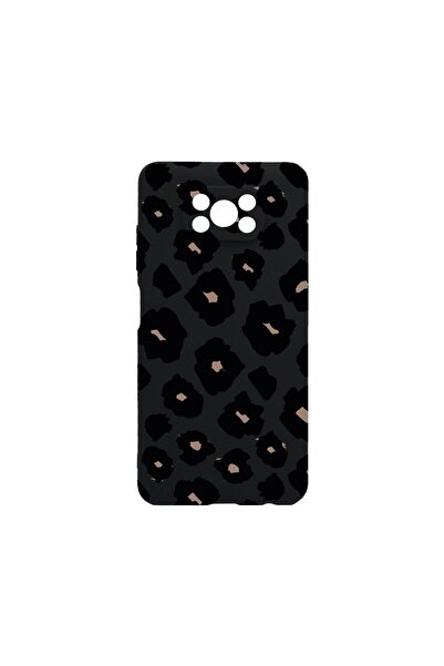 bestcase Тънък силиконов калъф 0.8ММ, съвместим с Xiaomi Poco X3 Pro, с леопа...