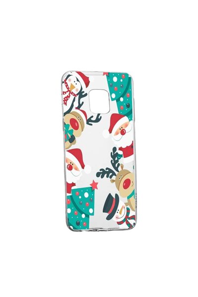 bestcase Husa Silicon Xmas, Compatibila cu Xiaomi Poco X3 (NFC) / Poco X3, re...