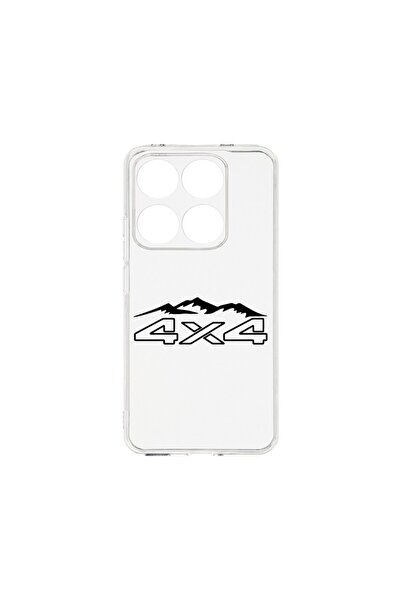 bestcase Калъф за Xiaomi 14T, BestCase™ Прозрачен силиконов 2ММ, 4X4, Противо...