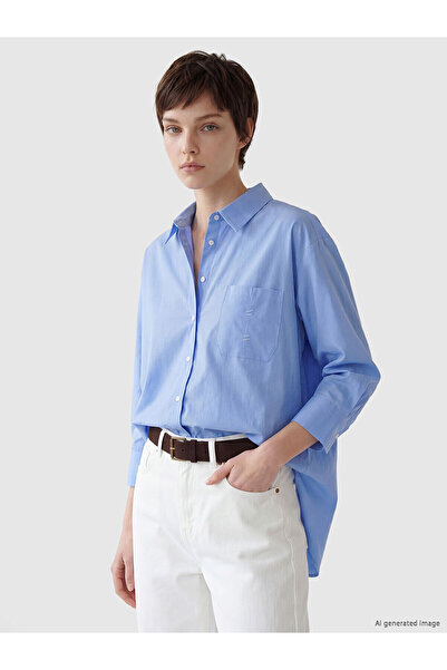LC Waikiki Nevavm Women's Shirt with Pockets