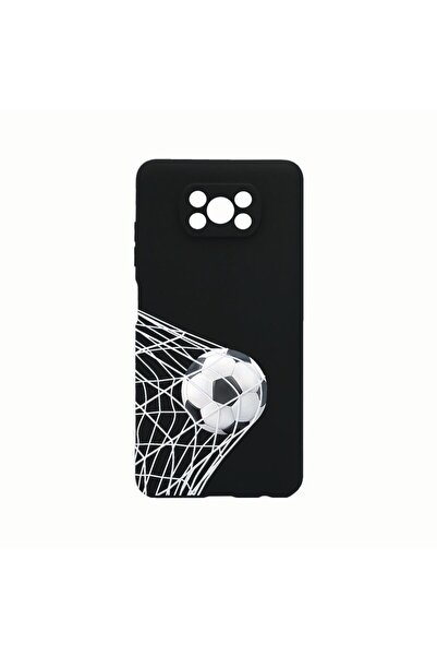 bestcase Husa Silicon, Compatibila cu Xiaomi Poco X3 / Poco X3 (NFC), Footbal...