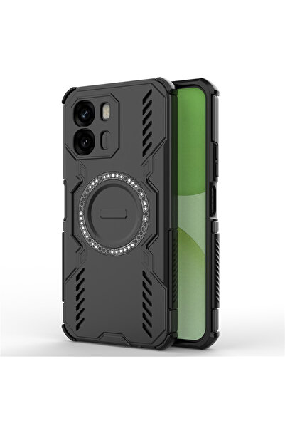 Techsuit Husa pentru Oppo A6 4G, ArmorMag Case, protectie antisoc, negru