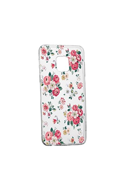 bestcase Силиконов калъф с цветя, пастелни цветове, съвместим с Xiaomi Poco X...