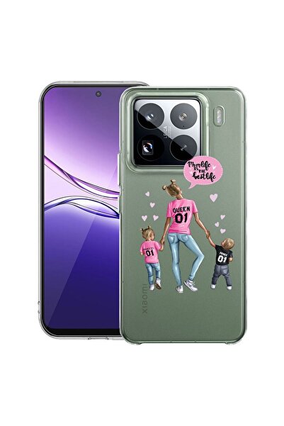 bestcase Διαφανής Λεπτή Θήκη Σιλικόνης Συμβατή με Xiaomi 15 Pro, Mom Life Boy...