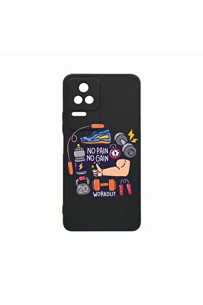 bestcase Husa Silicon, Compatibila Cu Xiaomi Poco M5s, No Pain No Gain, Rezis...