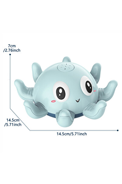 Choice1 Octopus-blue Baby Bath Toys Spray Water Shower Toys for Kids Electric...