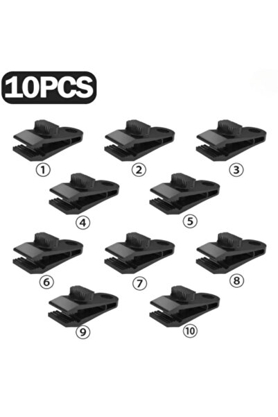 Choice1 10pcs 5-20Pcs Heavy Duty Tent Clip Tarp Clips Lock Grip Tent Clamps C...