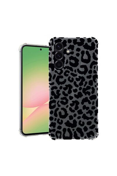 bestcase Калъф за Samsung Galaxy S25, противоударен 1.5 мм, Леопард, Защита н...