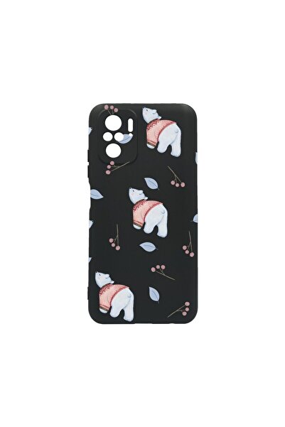 bestcase Тънък силиконов калъф 0.8ММ, съвместим с Xiaomi Redmi Note 10 4G, де...